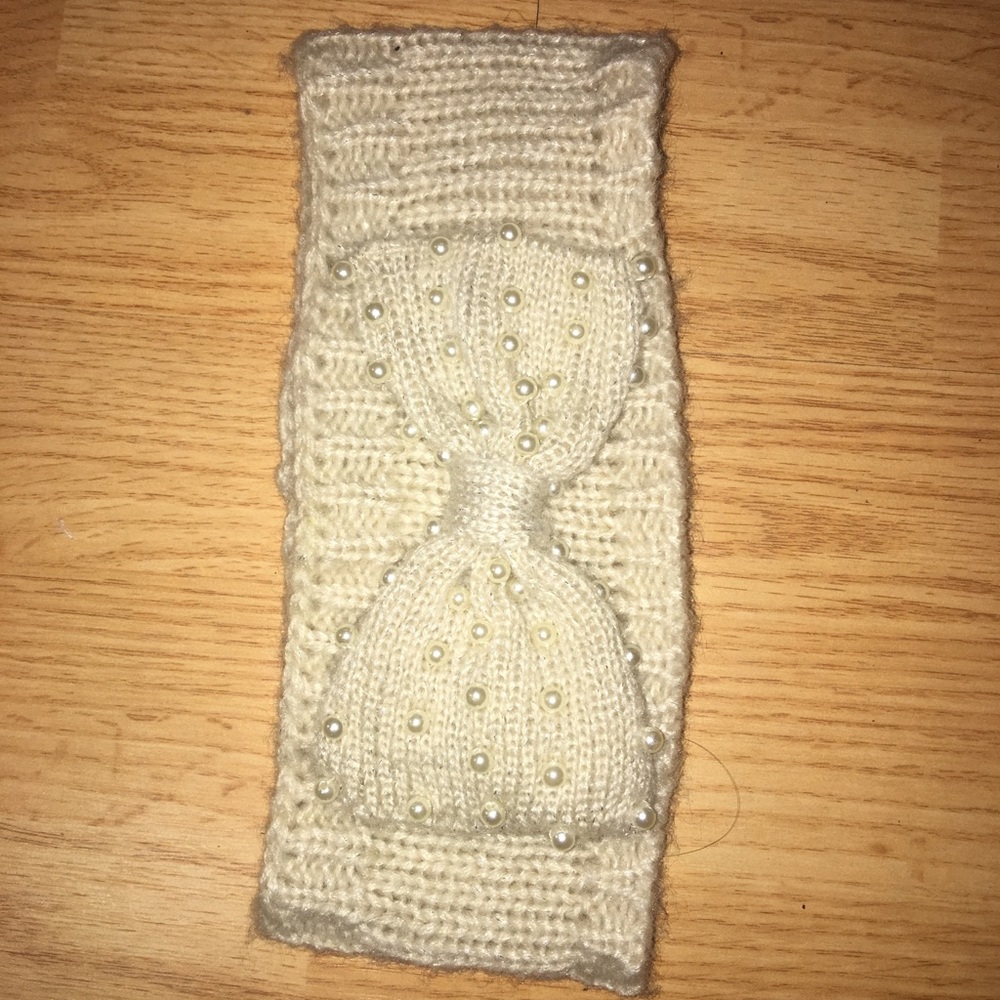Winter or fall bow Headband